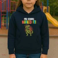 Pre-School Nailed it Kids Hoodie thumb 3