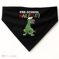 Pre-School Nailed It Dinosaur USA-Made Doggie Bandana thumb 0