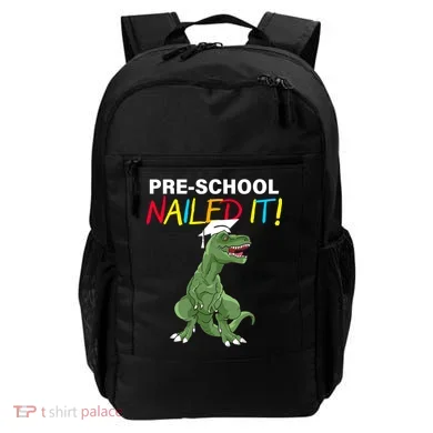Pre-School Nailed It Dinosaur Backpack