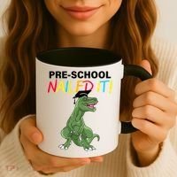 Pre-School Nailed It Dinosaur Coffee Mug thumb 3