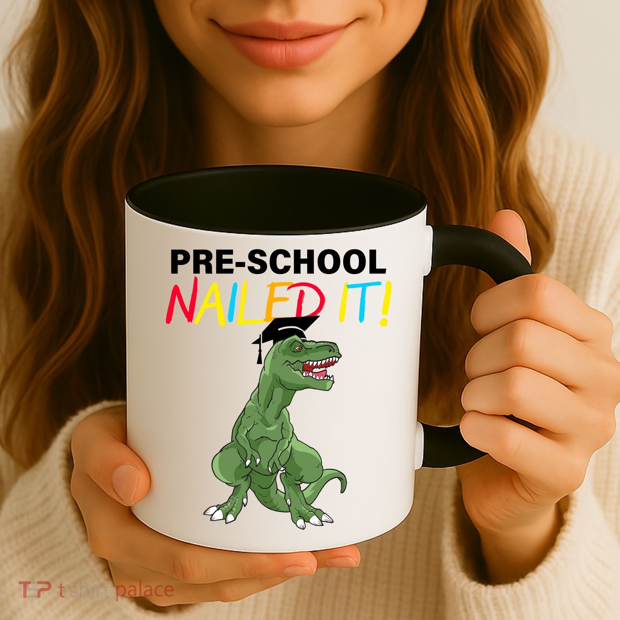 Pre-School Nailed It Dinosaur Coffee Mug