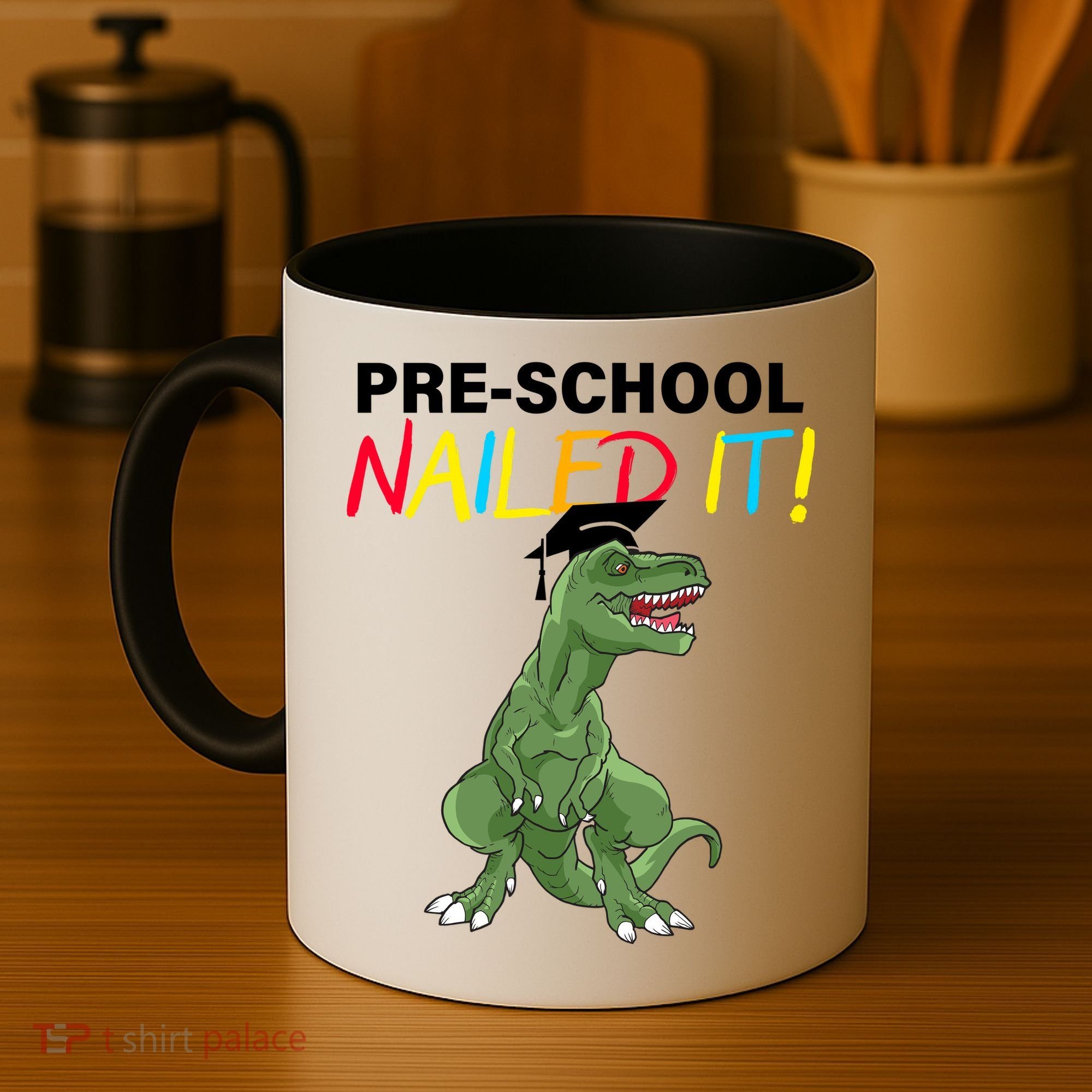 Pre-School Nailed It Dinosaur Coffee Mug