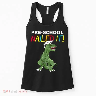 Pre-School Nailed It Dinosaur Women's Tank Top