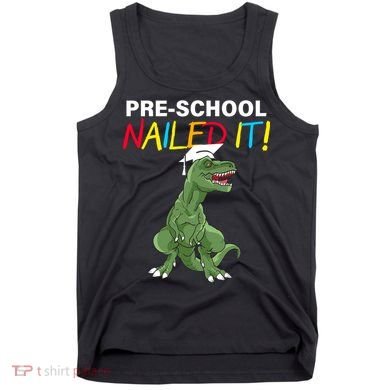 Pre-School Nailed It Dinosaur Tank Top