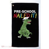 Pre-School Nailed It Dinosaur Golf Towel thumb 0