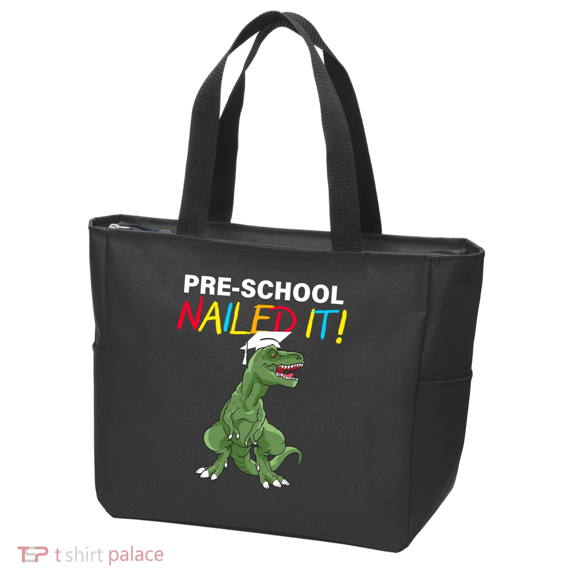 Pre-School Nailed It Dinosaur Tote Bag