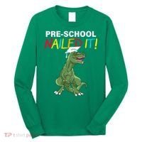 Pre-School Nailed It Dinosaur Long Sleeve Shirt thumb 0