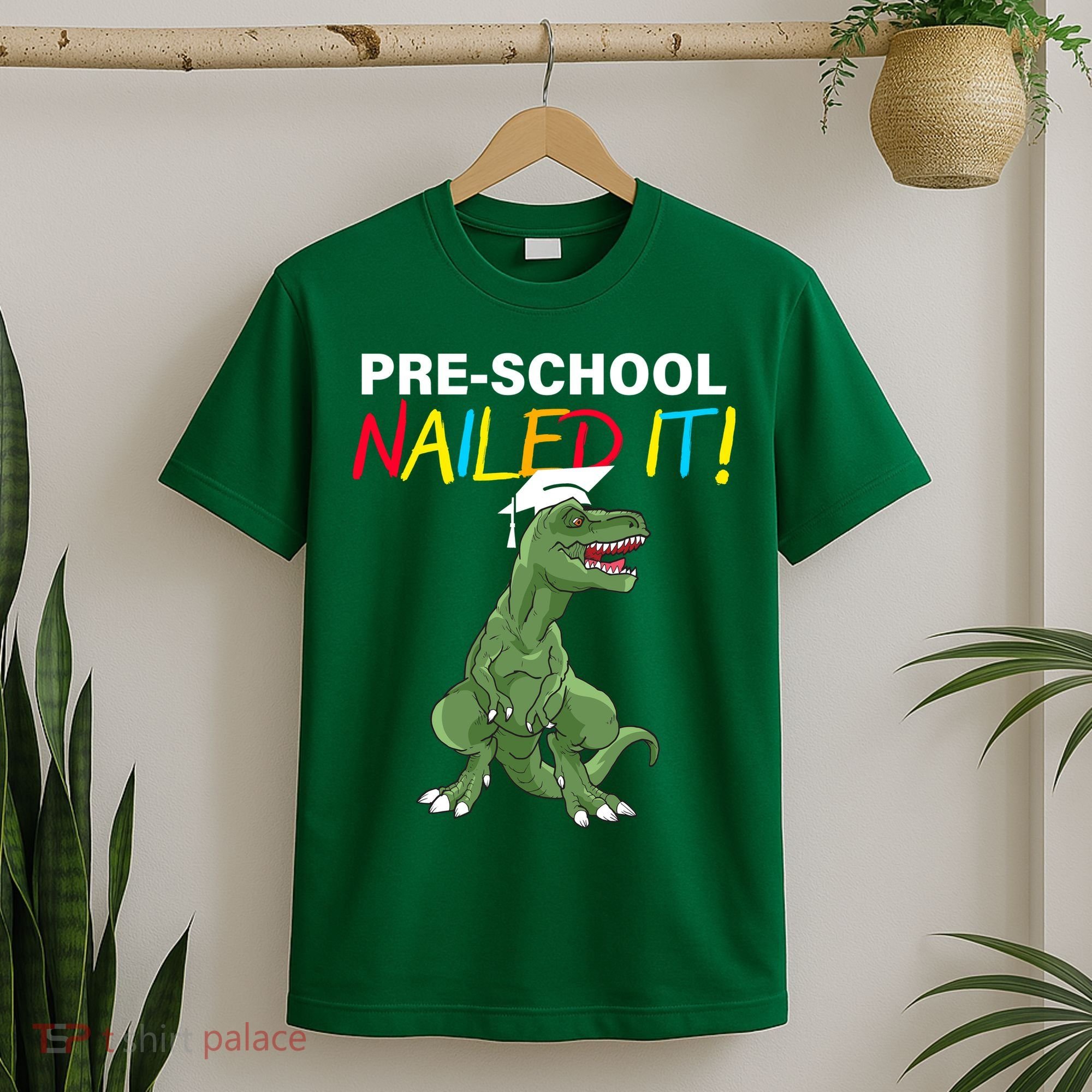 Pre-School Nailed It Dinosaur T-Shirt