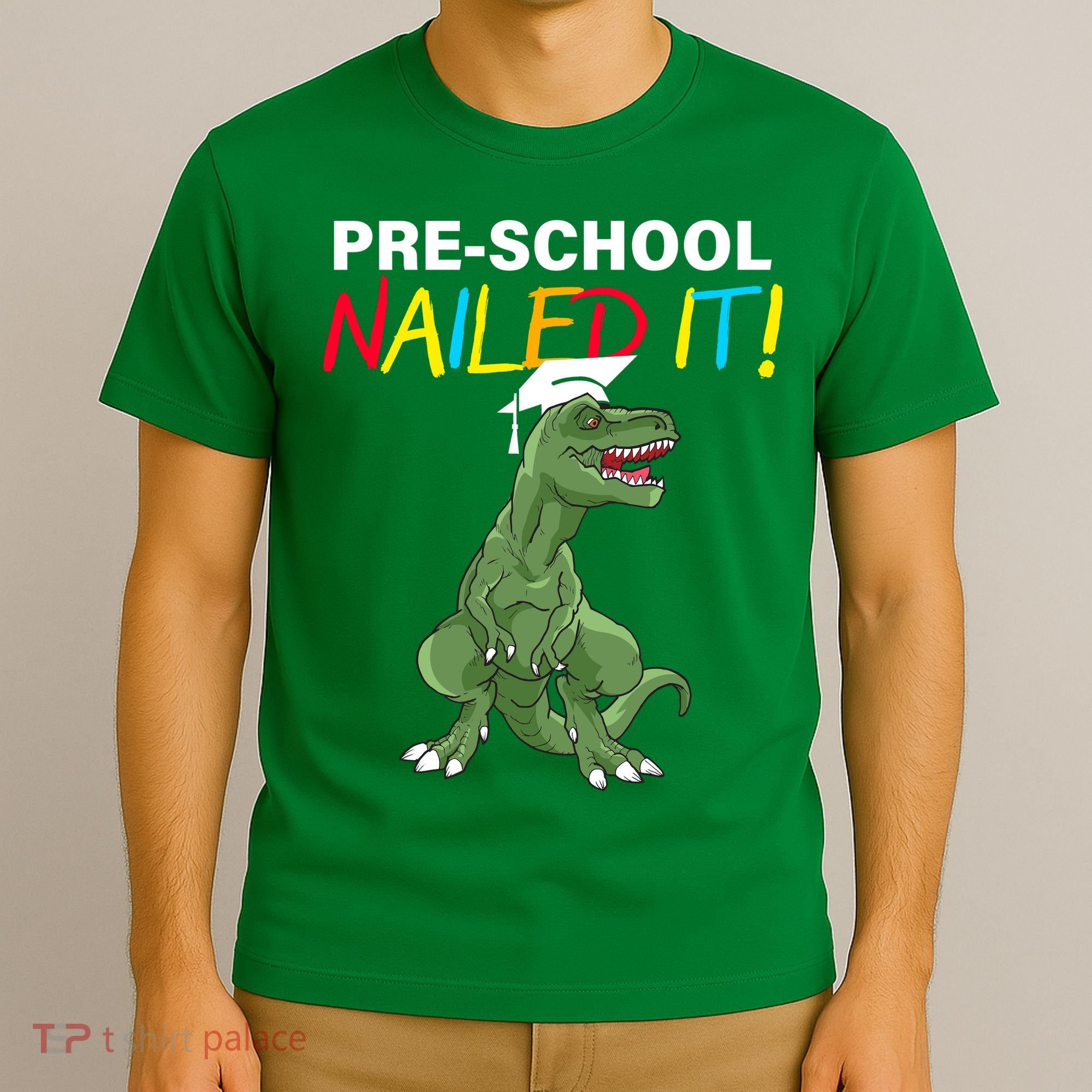 Pre-School Nailed It Dinosaur T-Shirt