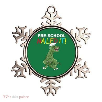 Pre-School Nailed It Dinosaur Ornament