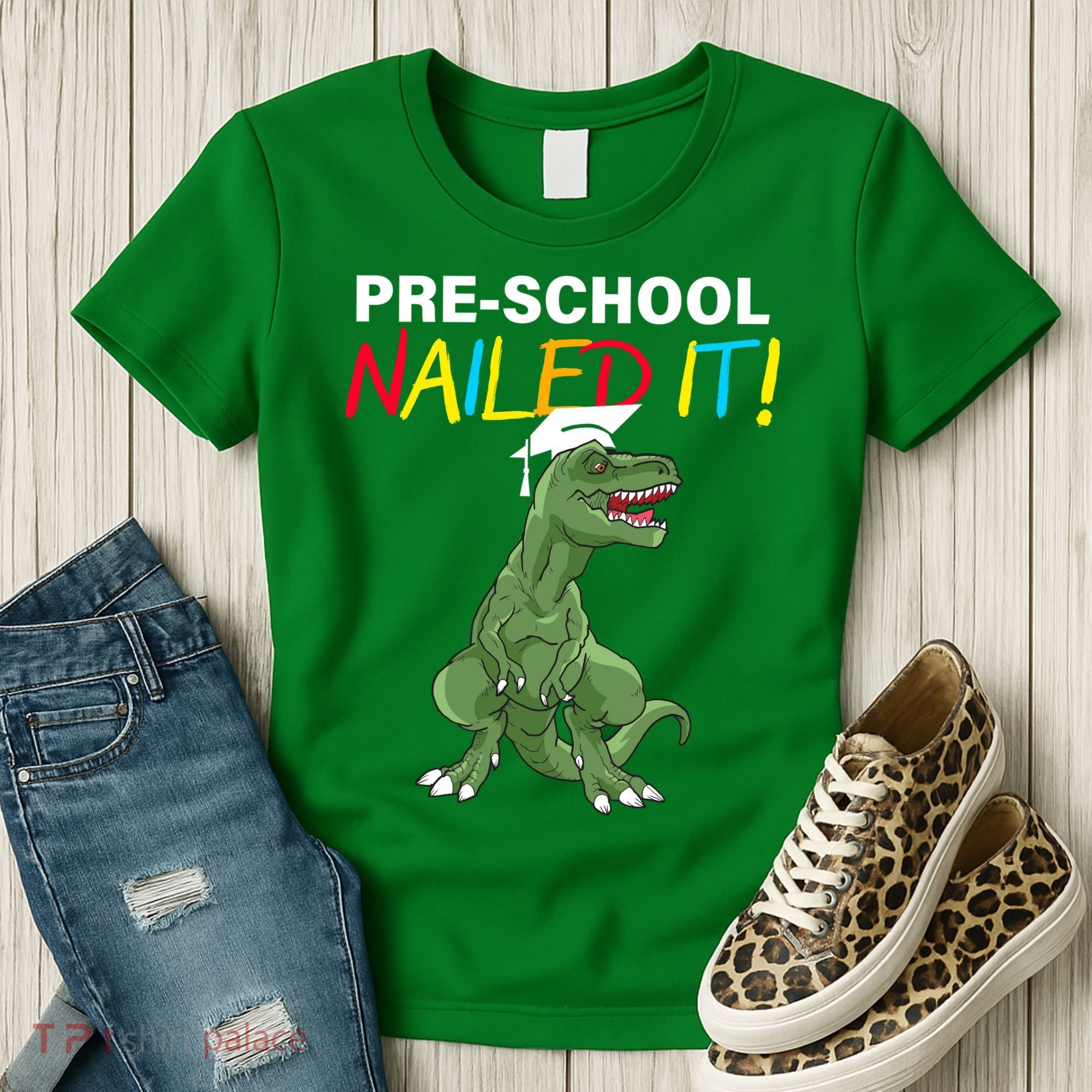 Pre-School Nailed It Dinosaur Women's T-Shirt