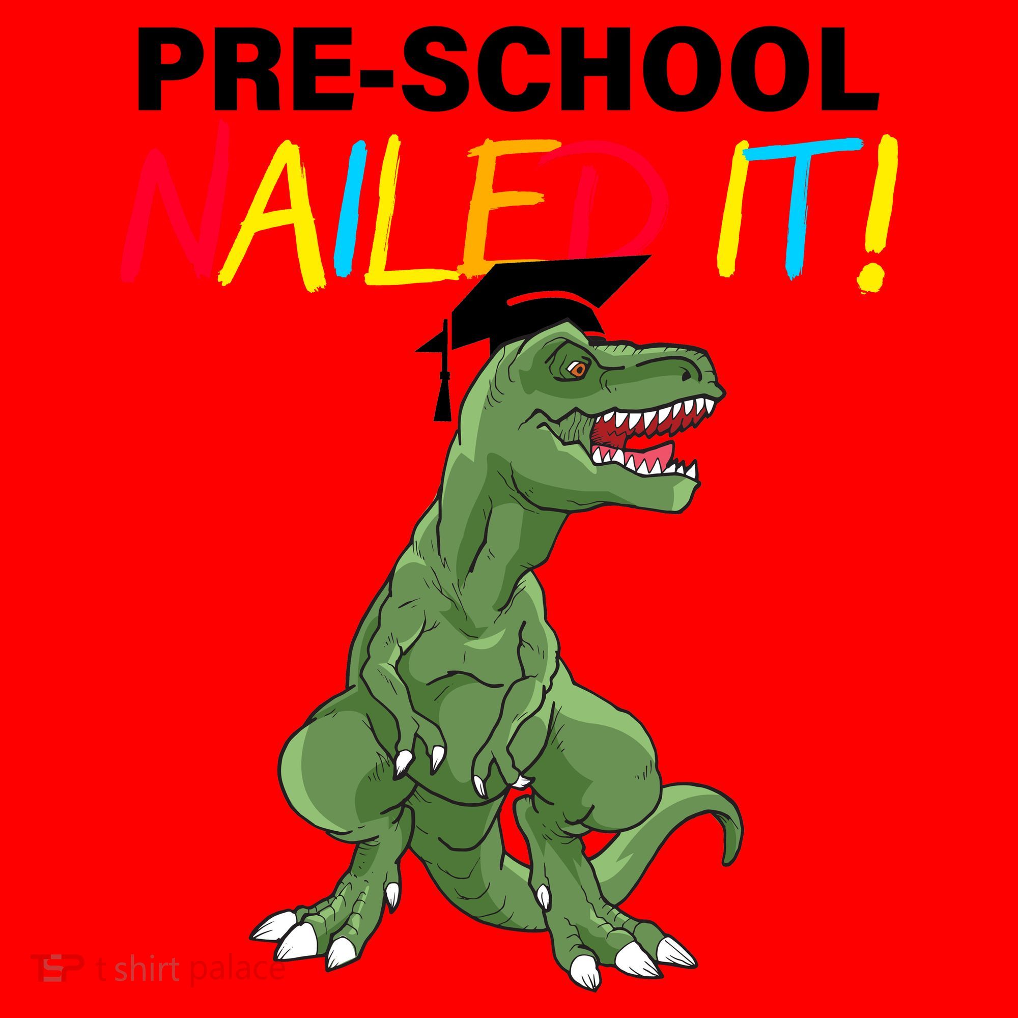 Pre-School Nailed It Dinosaur Santa Hat