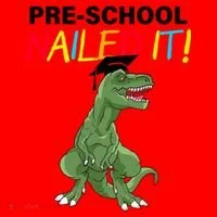 Pre-School Nailed It Dinosaur Santa Hat thumb 1
