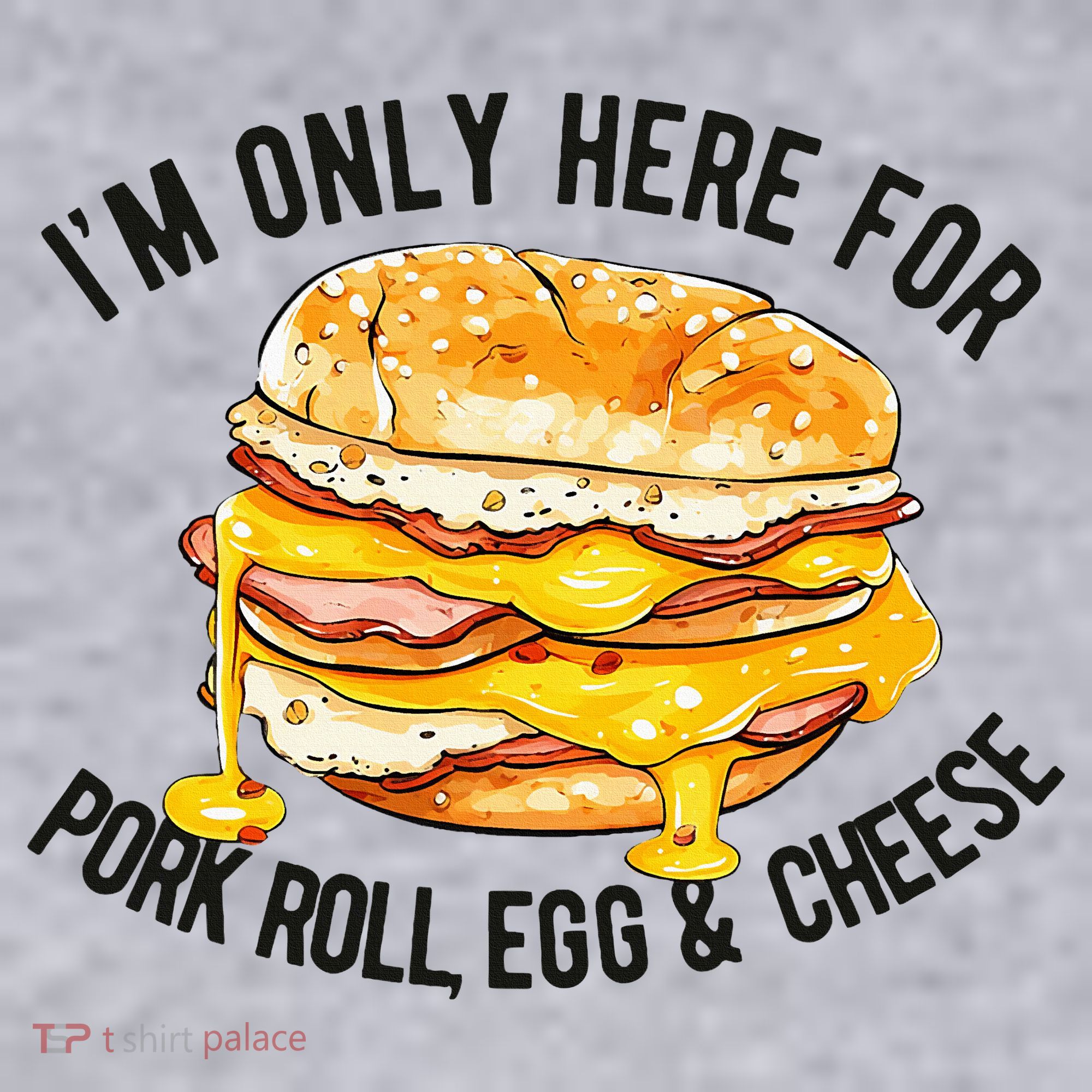 Pork Roll Egg And Cheese New Jersey Pride Nj Women's Sweatshirt