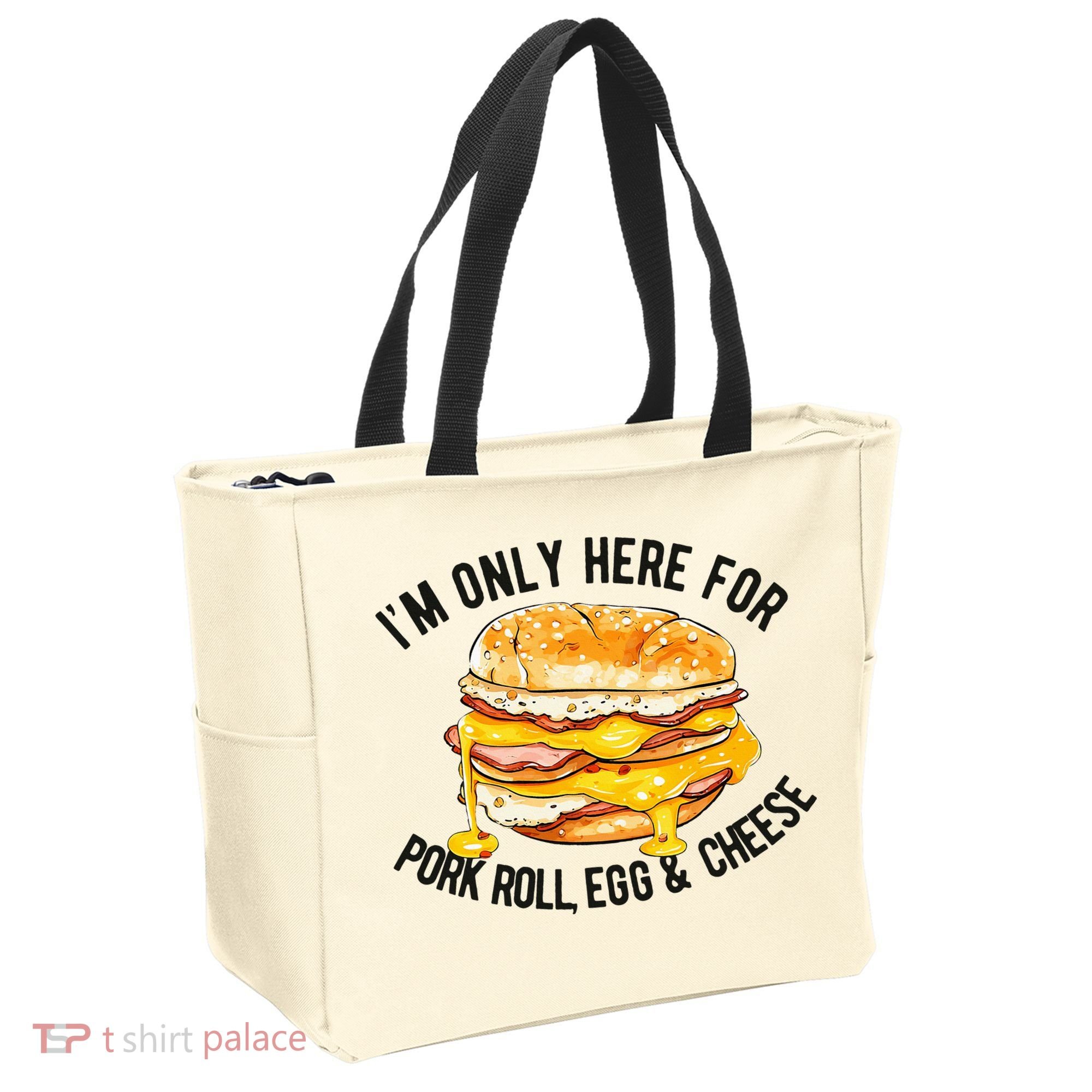 Pork Roll Egg And Cheese New Jersey Pride Nj Tote Bag