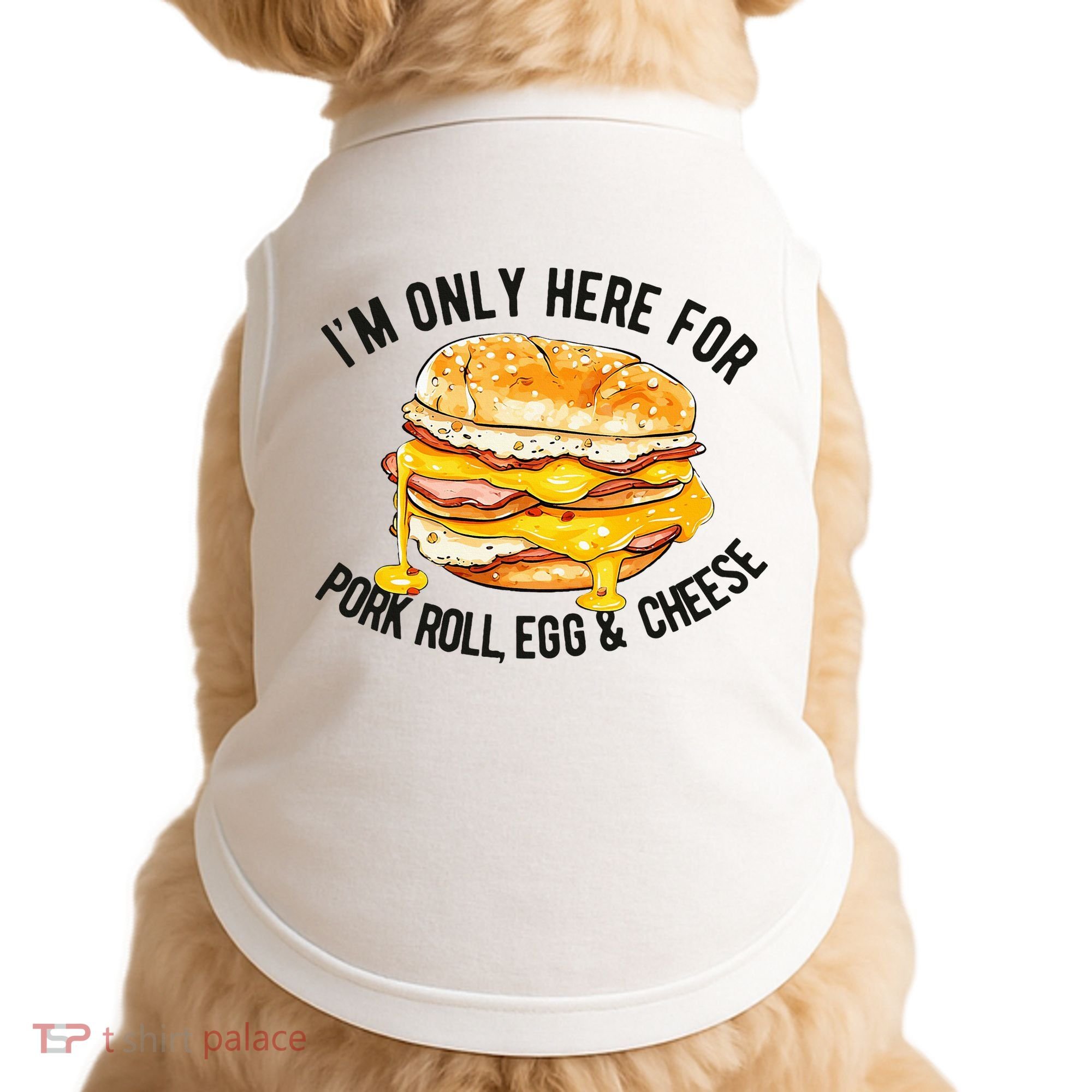 Pork Roll Egg And Cheese New Jersey Pride Nj Doggie Tank