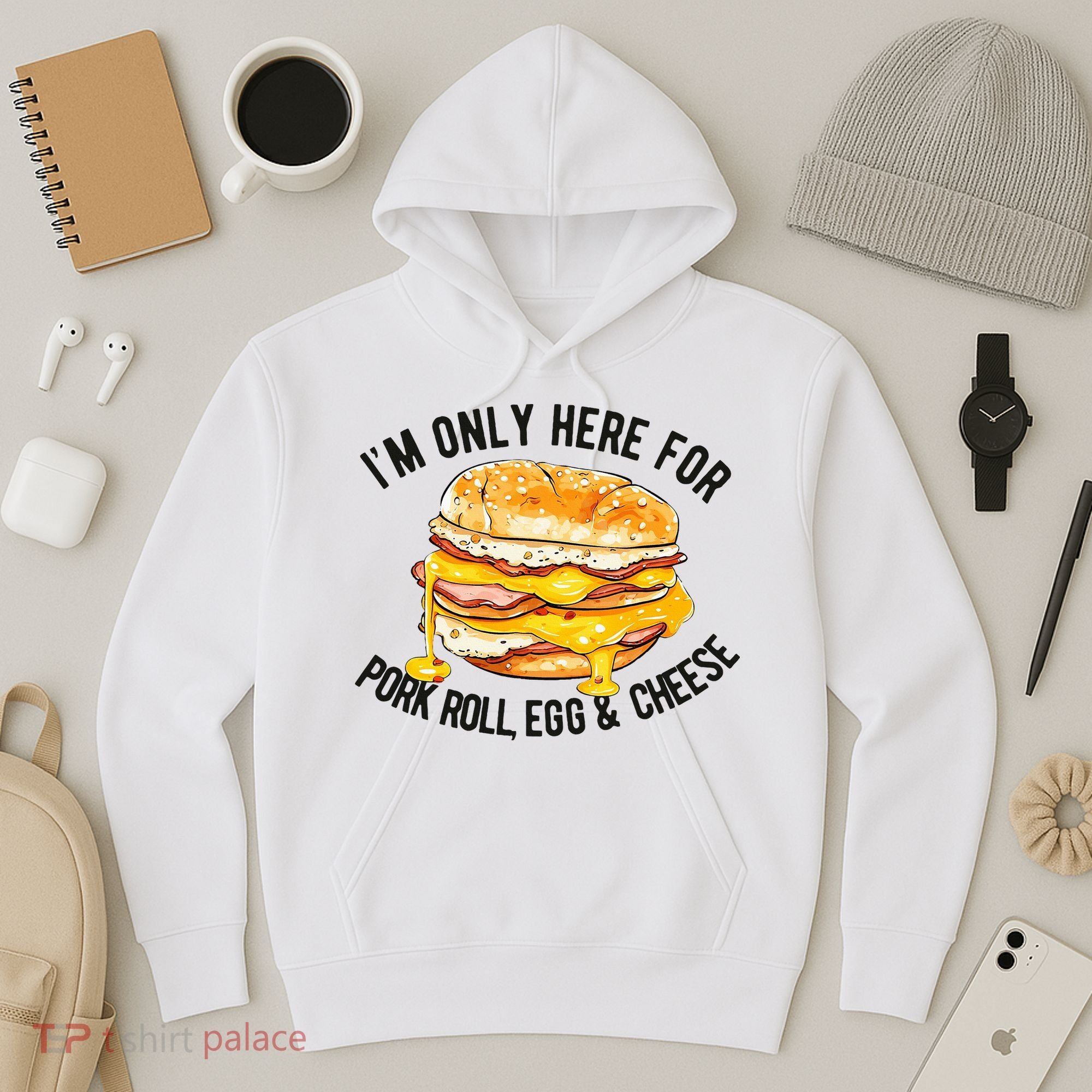Pork Roll Egg And Cheese New Jersey Pride Nj Hoodie