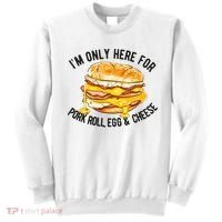 Pork Roll Egg And Cheese New Jersey Pride Nj Sweatshirt thumb 0