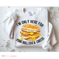 Pork Roll Egg And Cheese New Jersey Pride Nj Sweatshirt thumb 2
