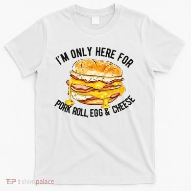 Pork Roll Egg And Cheese New Jersey Pride Nj T-Shirt