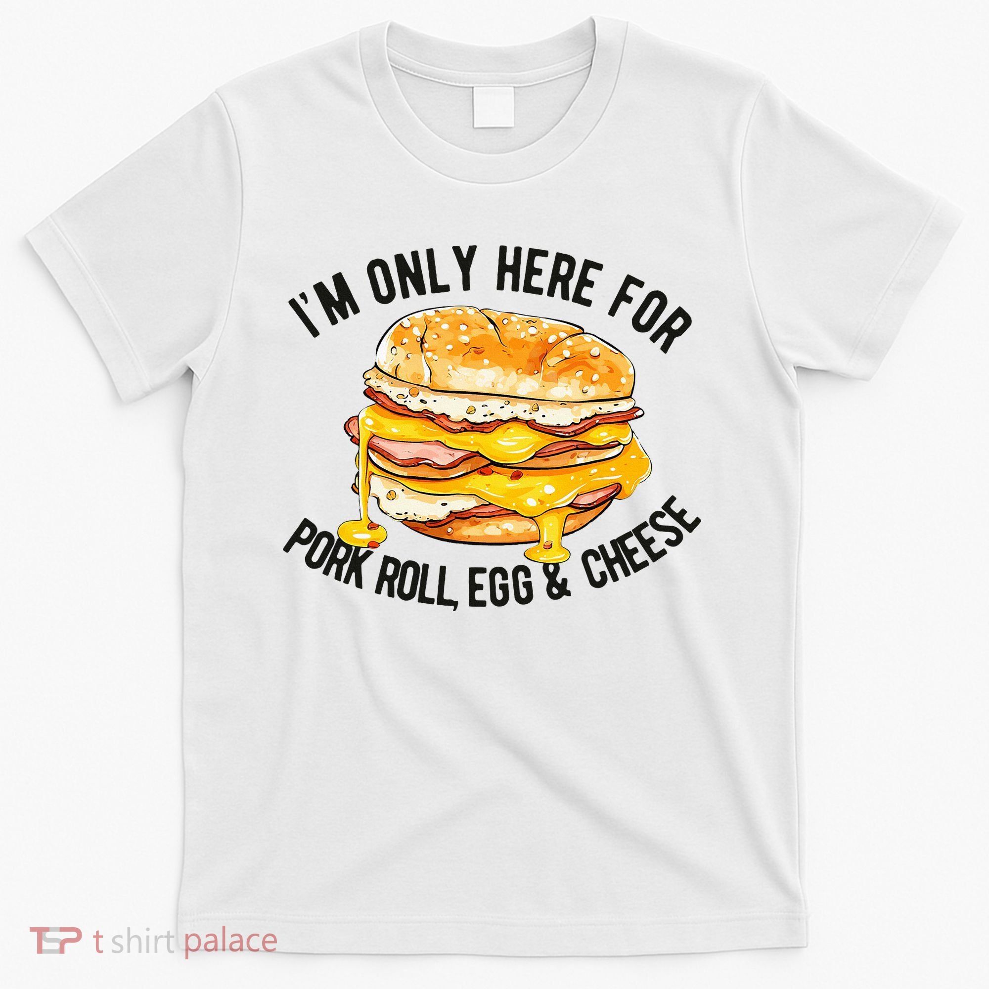 Pork Roll Egg And Cheese New Jersey Pride Nj T-Shirt