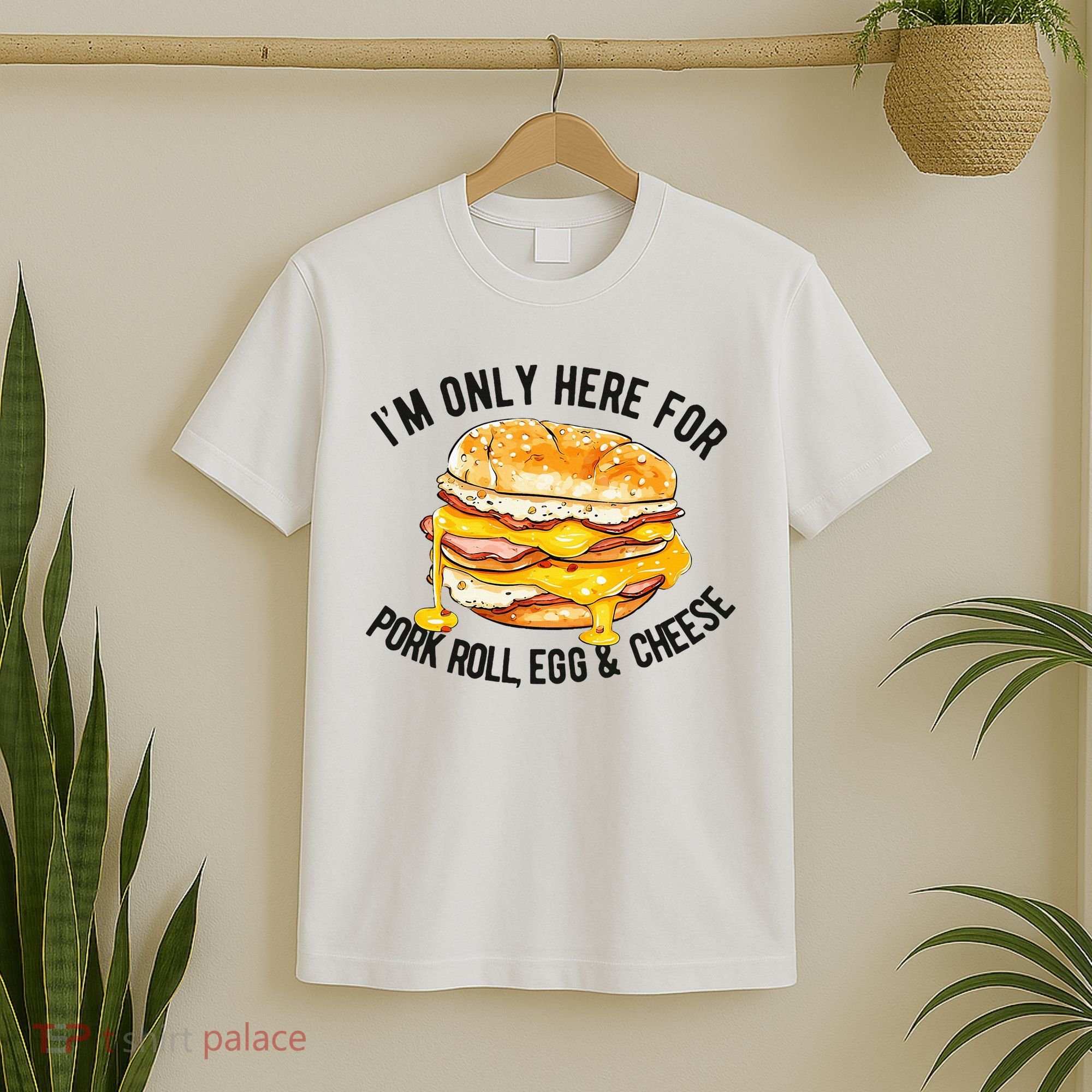 Pork Roll Egg And Cheese New Jersey Pride Nj T-Shirt