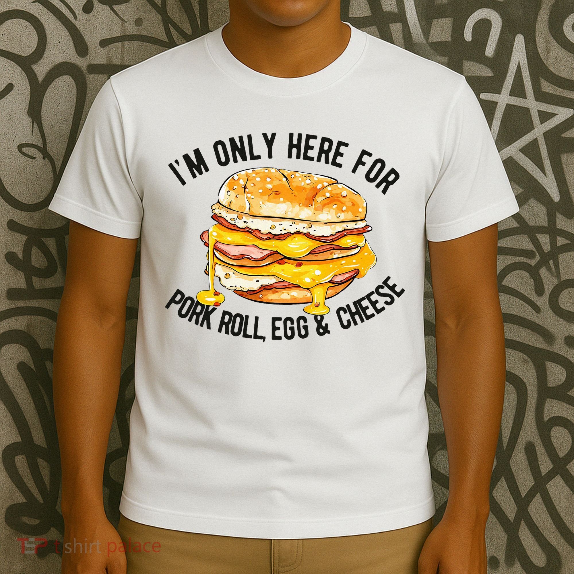 Pork Roll Egg And Cheese New Jersey Pride Nj T-Shirt