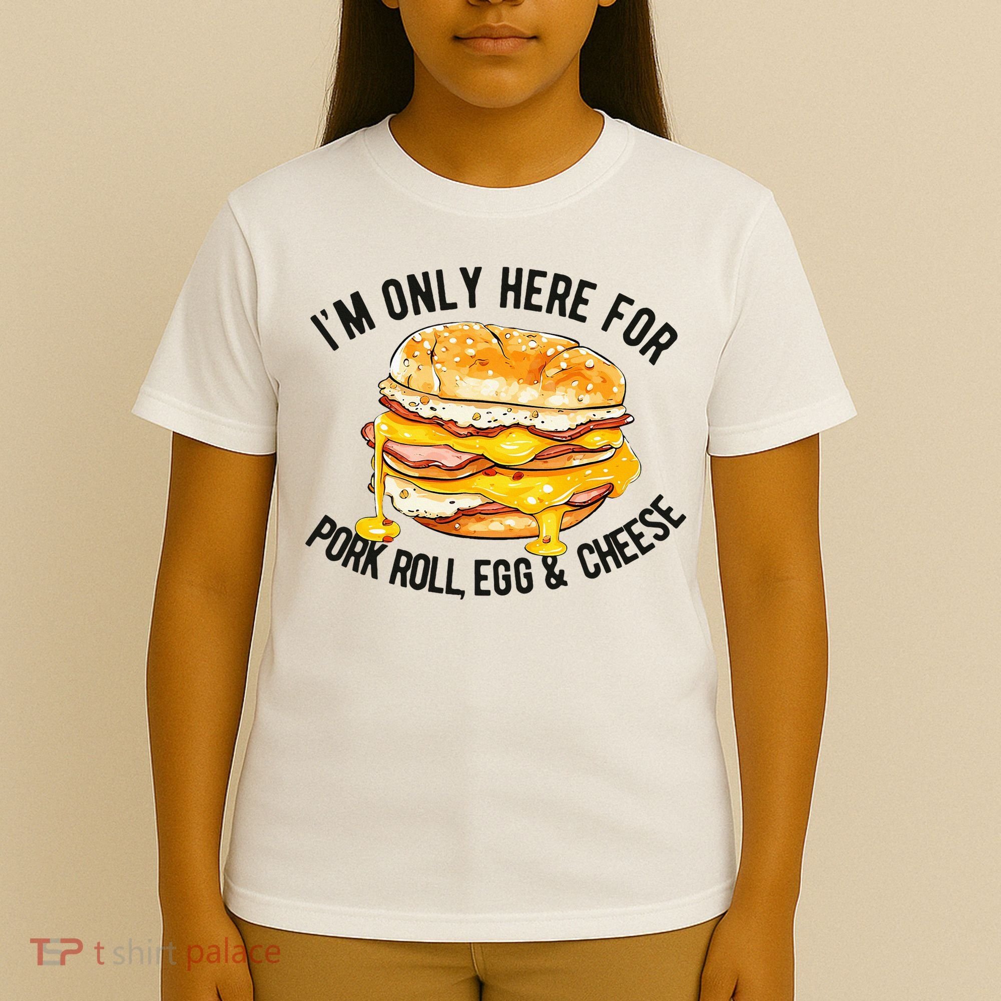 Pork Roll Egg And Cheese New Jersey Pride Nj T-Shirt
