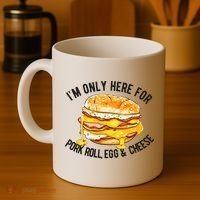 Pork Roll Egg And Cheese New Jersey Pride Nj Coffee Mug thumb 4