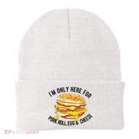 Pork Roll Egg And Cheese New Jersey Pride Nj Beanie thumb 0