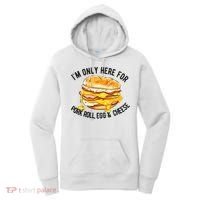 Pork Roll Egg And Cheese New Jersey Pride Nj Women's Hoodie thumb 0