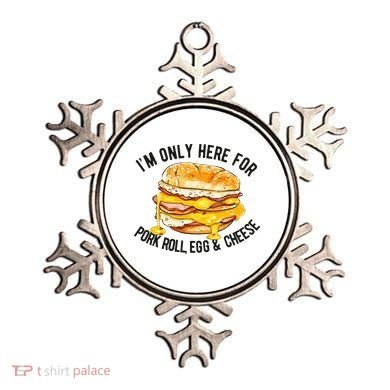 Pork Roll Egg And Cheese New Jersey Pride Nj Ornament