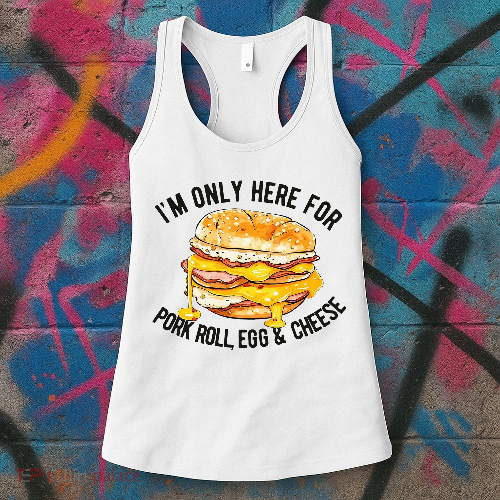 Pork Roll Egg And Cheese New Jersey Pride Nj Women's Tank Top