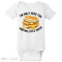Pork Roll Egg And Cheese New Jersey Pride Nj Baby Bodysuit thumb 0