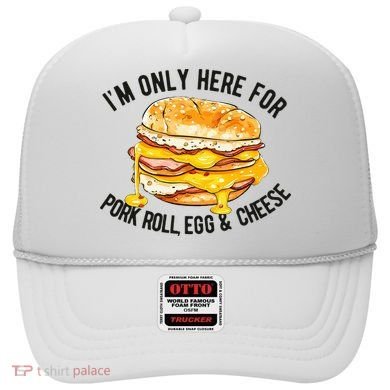 Pork Roll Egg And Cheese New Jersey Pride Nj Hat