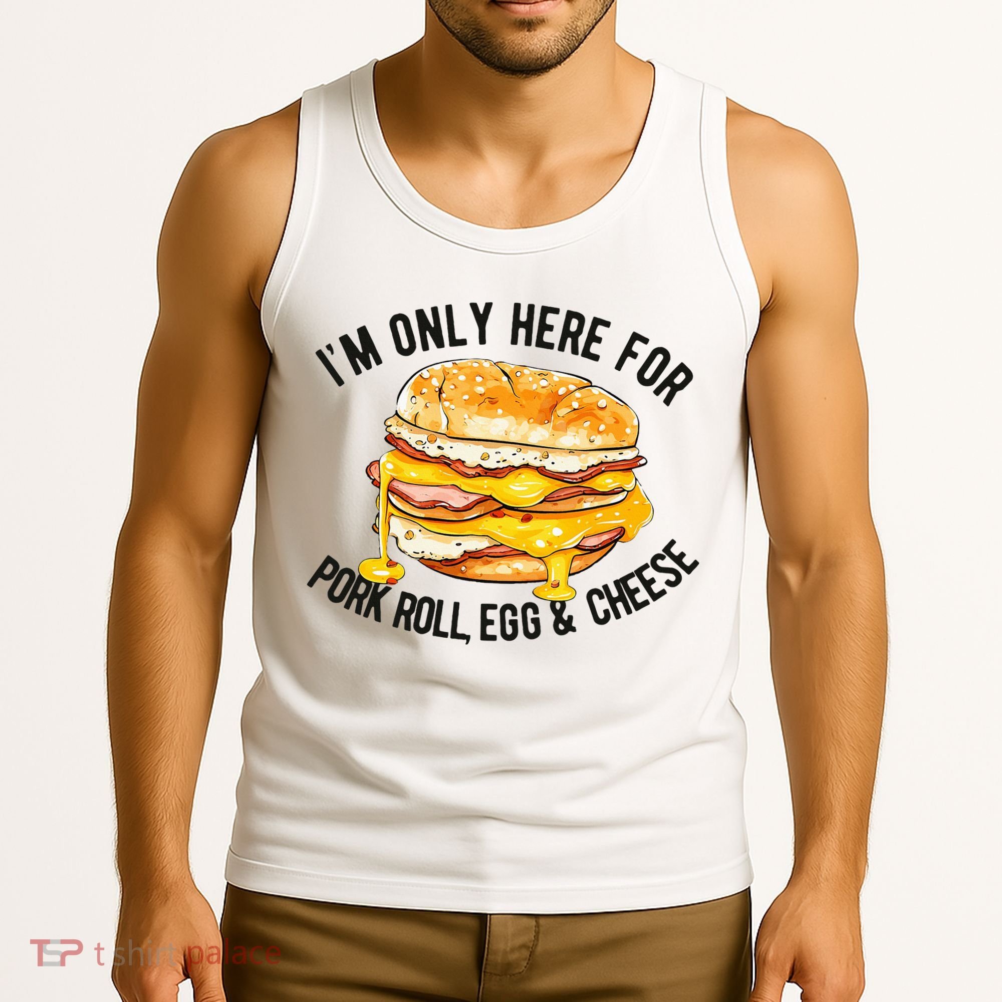 Pork Roll Egg And Cheese New Jersey Pride Nj Tank Top