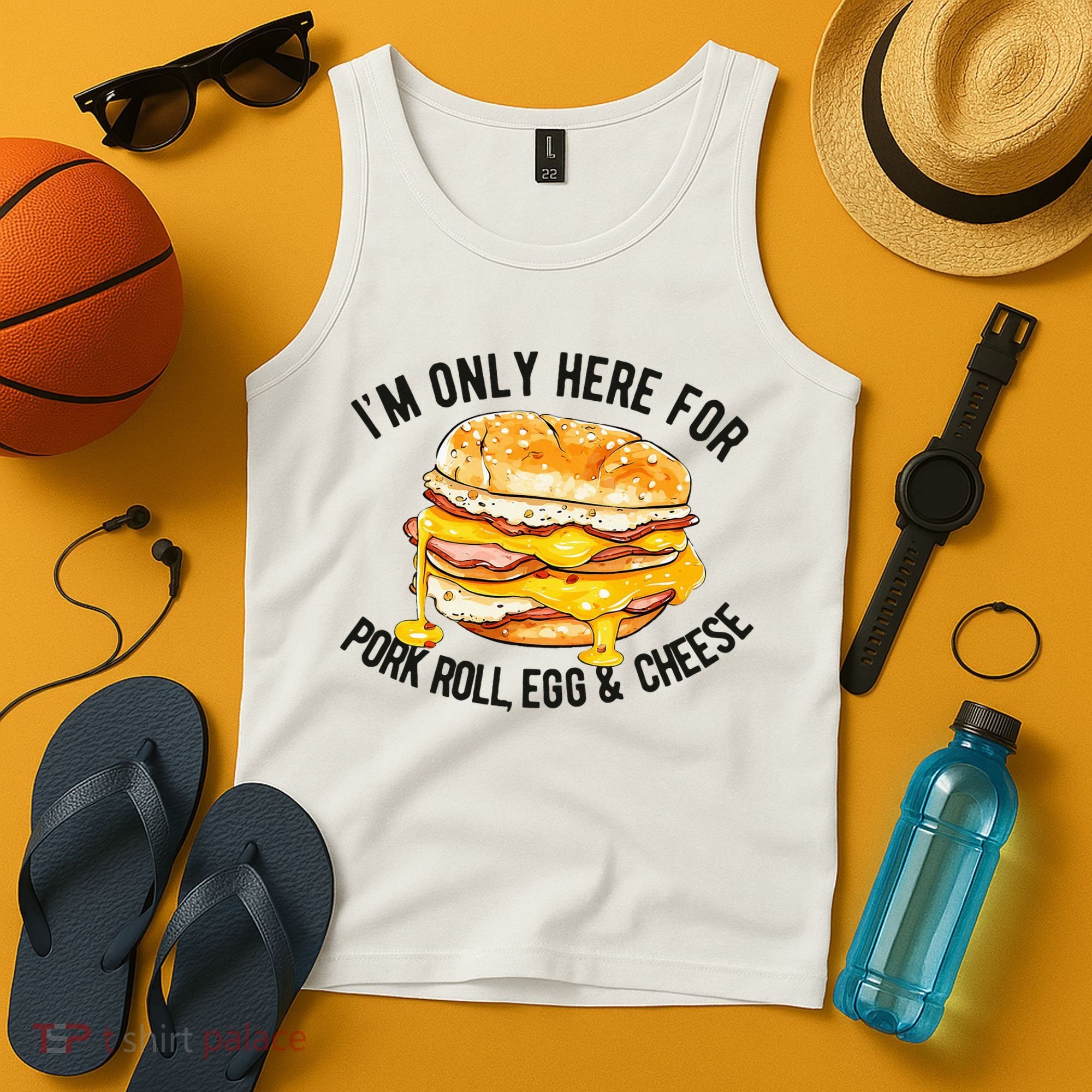 Pork Roll Egg And Cheese New Jersey Pride Nj Tank Top