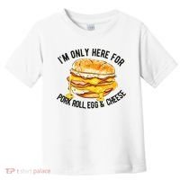 Pork Roll Egg And Cheese New Jersey Pride Nj Toddler T-Shirt thumb 0