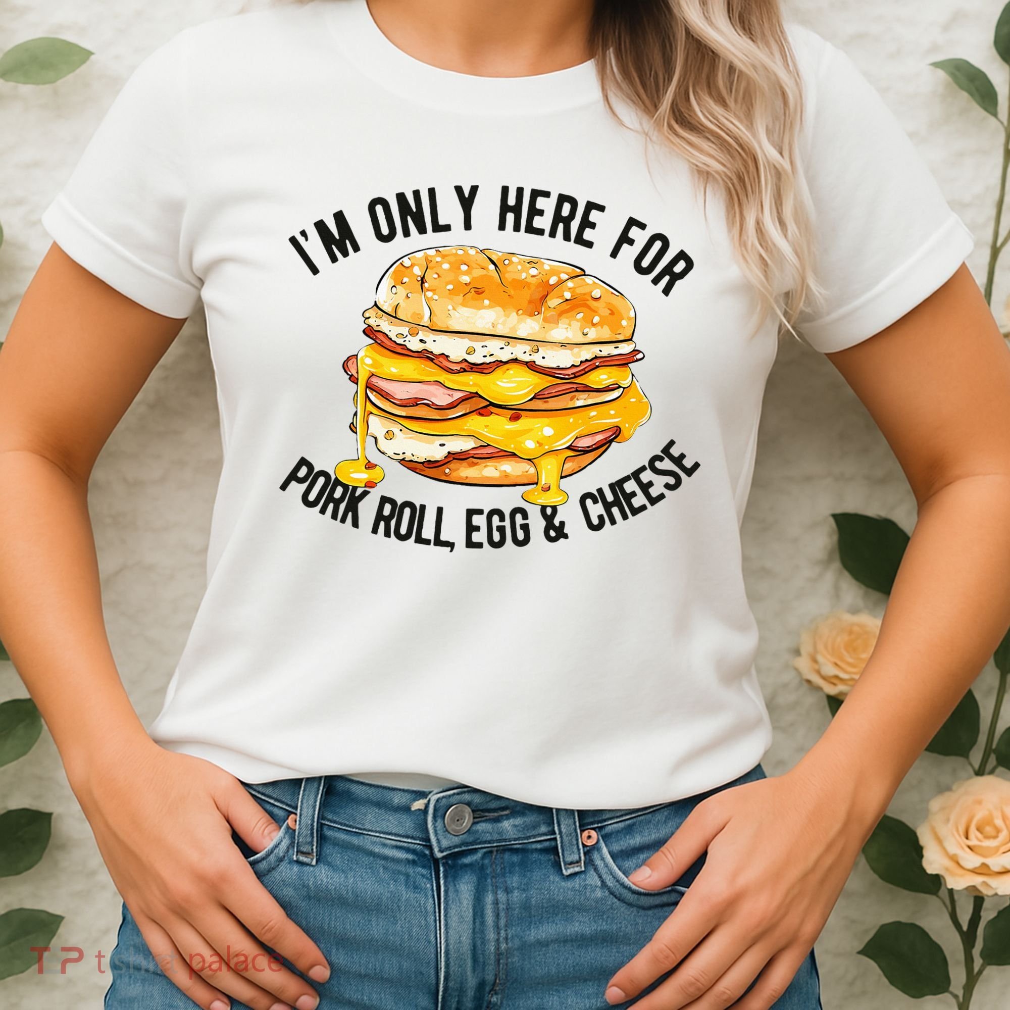 Pork Roll Egg And Cheese New Jersey Pride Nj Women's T-Shirt