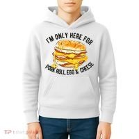 Pork Roll Egg And Cheese New Jersey Pride Nj Kids Hoodie thumb 4