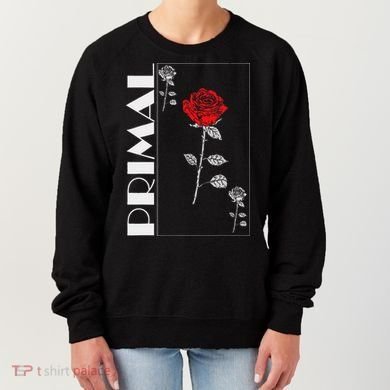 Primal Rose Empyre Floral Rose Flower Women's Sweatshirt