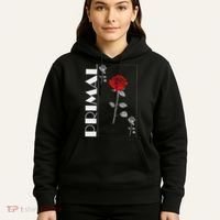 Primal Rose Empyre Floral Rose Flower Hoodie thumb 5