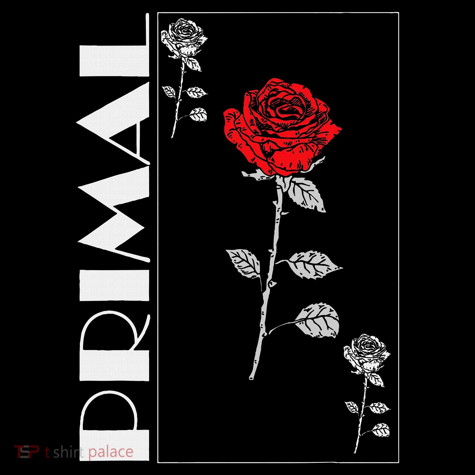 Primal Rose Empyre Floral Rose Flower Long Sleeve Shirt