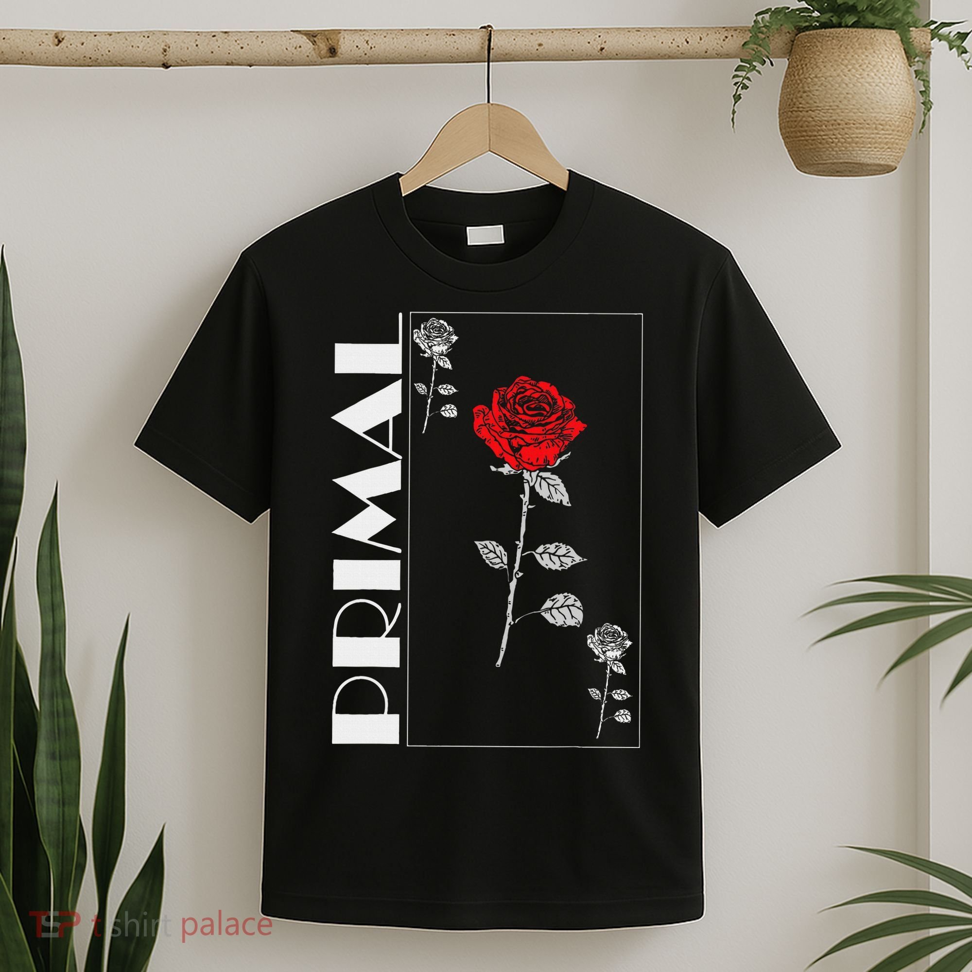 Primal Rose Empyre Floral Rose Flower T-Shirt