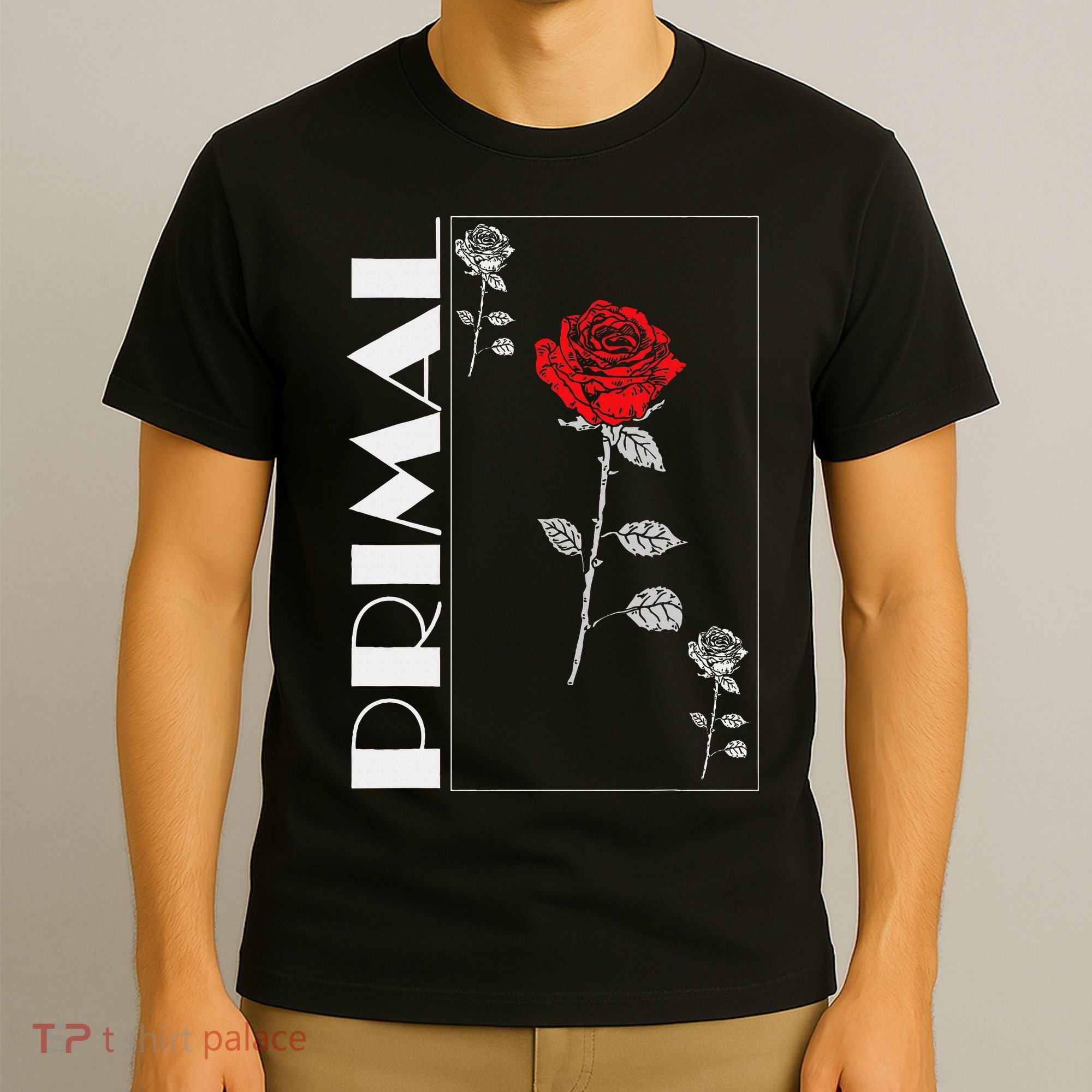 Primal Rose Empyre Floral Rose Flower T-Shirt