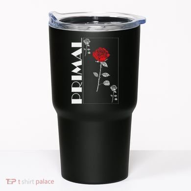 Primal Rose Empyre Floral Rose Flower Tumbler
