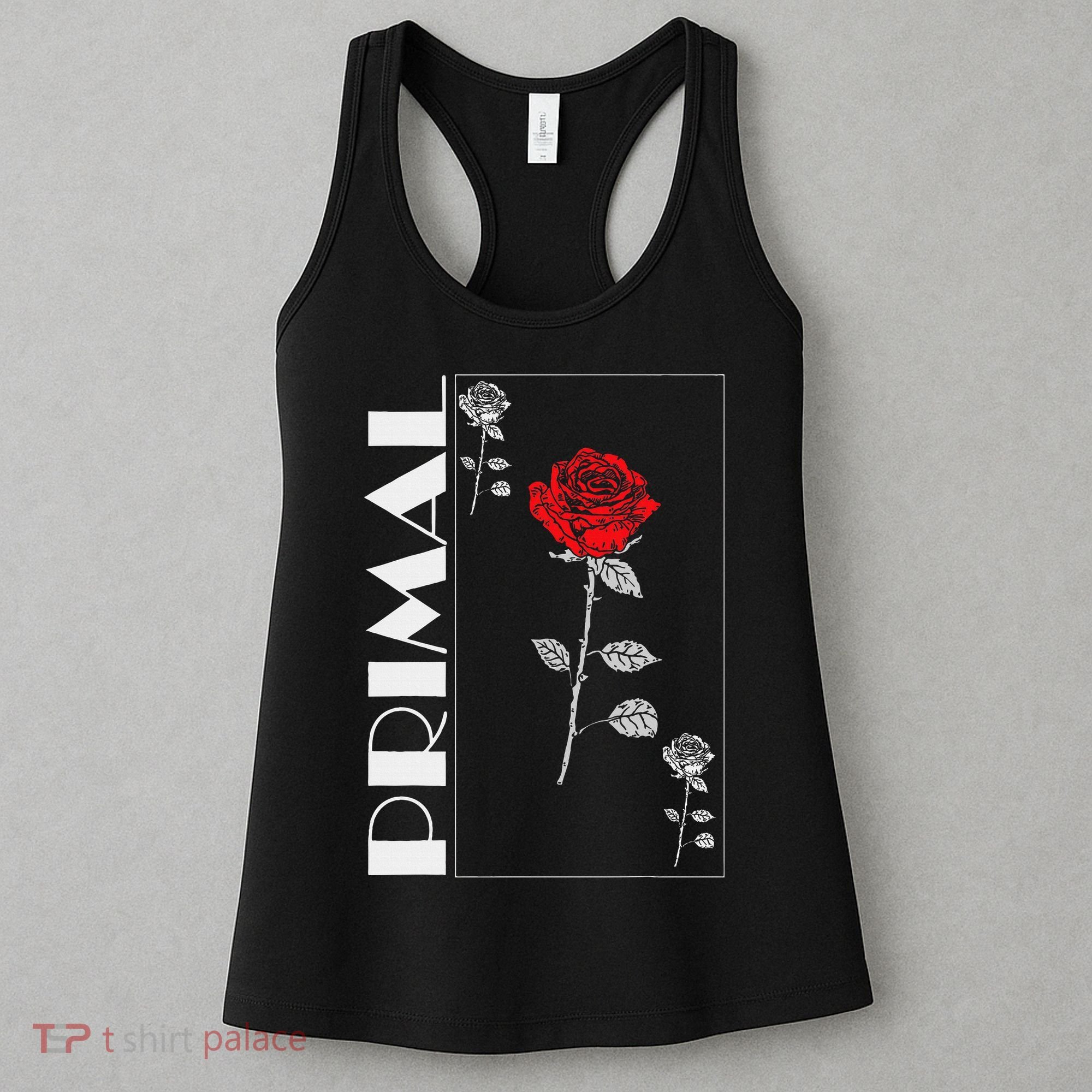 Primal Rose Empyre Floral Rose Flower Women's Tank Top