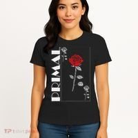 Primal Rose Empyre Floral Rose Flower Women's T-Shirt thumb 4