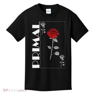 Primal Rose Empyre Floral Rose Flower Kids T-Shirt