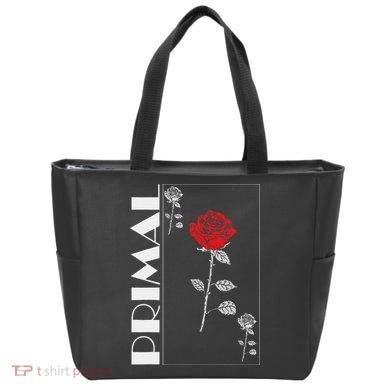 Primal Rose Empyre Floral Rose Flower Tote Bag